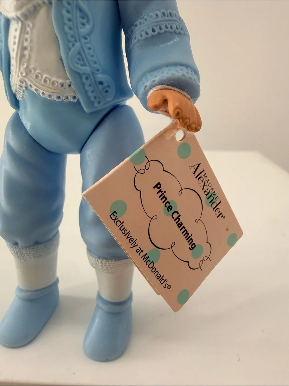 Madame Alexander Light Blue Prince Doll with White Feathered Hat